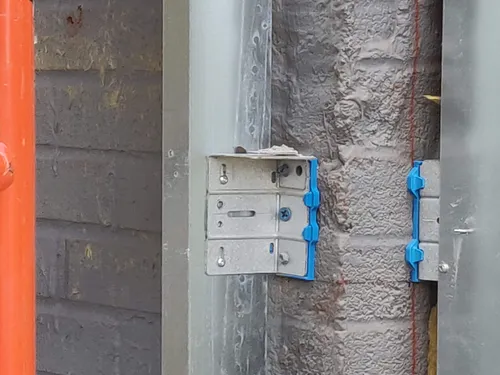 z-girts on a building